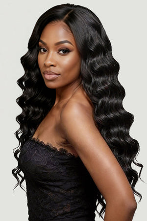 Human Hair Bundle Closure Set