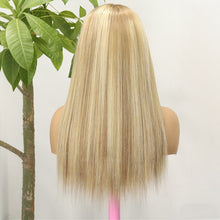 FH 300% 13x4 Wig  Bouncy Loose &Straight 20 inches Human Hair Lace Wig color #613