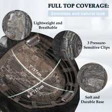 P14882 Short Hair Toppers for Women Pixie Cut Hair Pieces Natural Synthetic Hair-Black