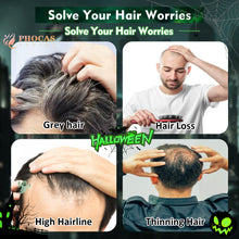 Load image into Gallery viewer, Lakihair Mens Wig Short Green Wigs for Men Clown Wig 14inch 70s 80s Male Wig