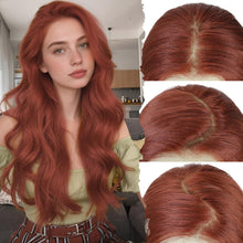 FH Heat-resistancesynthetic fibers Long wave wig Auburn 26inches p15964