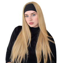 FH Headband Wig Straight 22 Inch Headband Wigs Glueless None Lace Front  Headband Wig P15903
