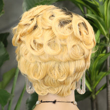 FH T-06 T-Lace Pixie wig virgin remy hair human hair