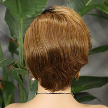 FH 4403 4x4 lace closure Bob wig Raw Remy Hair