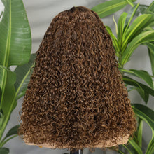 FH 250% 5x5 wig Glueless Water Curly Human hair 20 inches