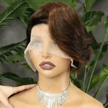 FH T-09 T-Lace Pixie wig virgin remy hair human hair