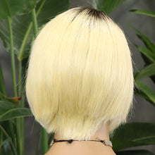 FH T-03 T-Lace Pixie wig virgin remy hair human hair