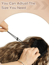 FH Drawstring Natural Curly Synthetic Hair Ponytails-4 Types
