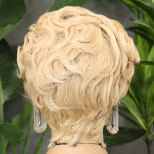 FH T-06 T-Lace Pixie wig virgin remy hair human hair