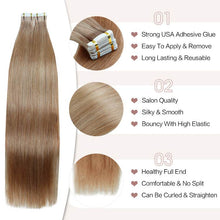 FH factory price remy straight tape in human hair extension