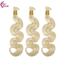 FH 1 bundle 100g/pack body wave human hair bulk shade 27 (light blonde) boho braids bulk hair 12-24 inches