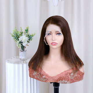 FH wholesale bob 14 inches 13x4 lace frontal hair wig