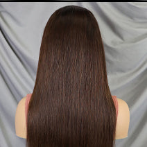 FH 13x4 Lace Front Wig Straight 100% Human Hair Lace Wig 22 inches