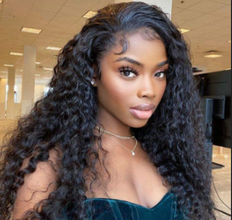 FH wholesale deep curly 13x4 lace hair wig