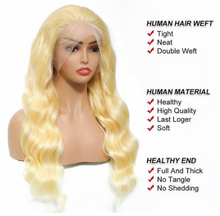 Load image into Gallery viewer, 【2FH】FH 613 body wave 13x4 lace real hair wig