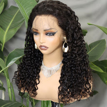 FH 300% 13x4 DD Lace Wig HD-Water Wave Wig Human Hair #Nature Color (Vietnam Hair)