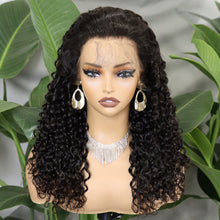 FH 300% 13x4 DD Lace Wig HD-Water Wave Wig Human Hair #Nature Color (Vietnam Hair)
