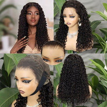 FH 300% 13x4 DD Lace Wig HD-Water Wave Wig Human Hair #Nature Color (Vietnam Hair)