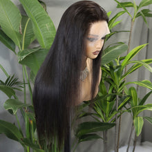 FH 360 Full Lace Wig (250% Density) Human Hair Raw Remy Hair Straight #Nature Color