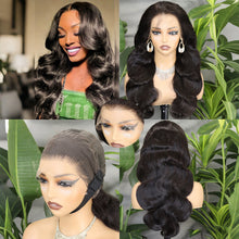 FH 300% 13x4 DD Lace Wig HD-Body Wave Wig Human Hair #Nature Color (Vietnam Hair)