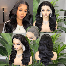 FH 280% 13x4 Full Frontal Lace Body Wave Raw Remy Hair #Nature Color