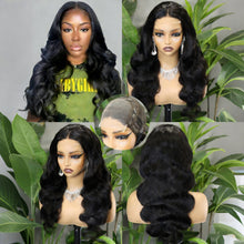 FH 280% 4x4 Lace Wig Body Wave Virgin Remy Hair Nature Color