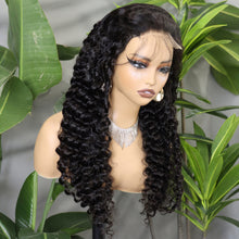 FH 300% 5x5 DD lace wig HD-Deep Wave Virgin Hair #Nature Color (Vietnam Hair)