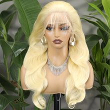 FH 220% 13x4 Full frontal Lace Body Wave Raw Remy Hair #613