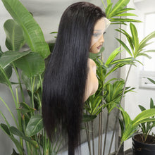 FH 280% 13x4 Full Frontal Lace Human Hair Straight Raw Remy Hair #Nature Color