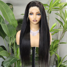 FH 280% 13x4 Full Frontal Lace Human Hair Straight Raw Remy Hair #Nature Color