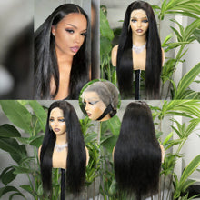 FH 280% 13x4 Full Frontal Lace Human Hair Straight Raw Remy Hair #Nature Color