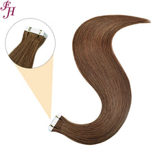 FH light color series tape in human hair extensions 50g/pack