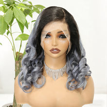 FH 300% 13x4 Wig  Bouncy Loose 20 inches Human Hair Lace Wig color