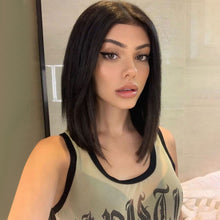 12inch Short Brown Bob Wigs for Women Natural Straight Bob Wig P10680K