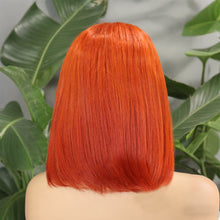 FH 4x4 HD lace closure Bob wig Straight Raw Remy Hair 12 inches