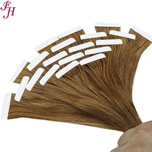 FH light color series tape in human hair extensions 50g/pack