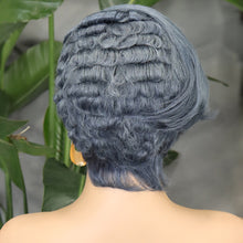 FH F-5506 5x5 Glueless Pixie Wig Raw Remy Hair (C-Type)