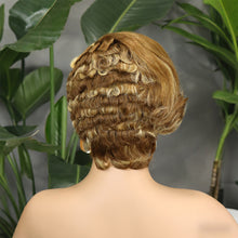 FH F-5506 5x5 Glueless Pixie Wig Raw Remy Hair (C-Type)