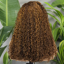 FH 250% 5x5 wig Glueless Water Curly Human hair 20 inches