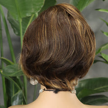 FH T-09 T-Lace Pixie wig virgin remy hair human hair