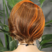 FH T-09 T-Lace Pixie wig virgin remy hair human hair