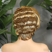 FH F-5506 5x5 Glueless Pixie Wig Raw Remy Hair (C-Type)