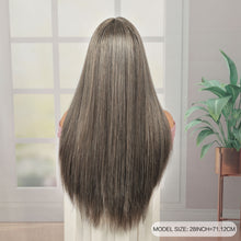 FH Natural Straight Wig 28inches Syntheytic Fiber #60 for Women Long Wig P14947