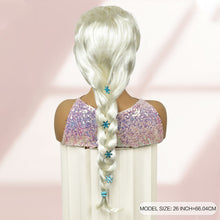 FH Braided Princess Wig- Perfect for Cosplay, Costume Parties, and Halloween Gifts 24 Inches