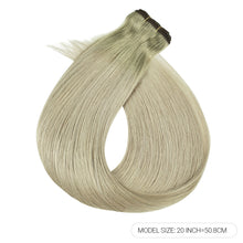 FH blonde #T8/42 European remy human hair weft extension