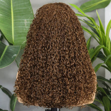 FH 250% 5x5 wig Glueless Water Curly Human hair 20 inches