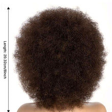 FH 100% human hair wig 8 inches slightly curly machine made wig short curly wig