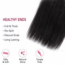 FH 1 bundle raw virgin human hair weaving straight hair bundles