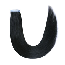 FH hair factory raw virgin human black tape hair extensions 50g/pack
