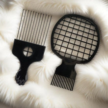 Upgraded Hair Twist Comb Hair Sponge Brush and Metal Afro Hair Pick Comb Set for Black Men Women Curls, 2 In 1 Afro Hair Coil Pick Combs Curl Brush (10 Pcs)